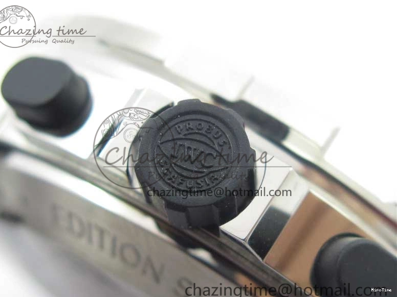 MIROTIME 0110 Aquatimer Chrono IW376803 V6F 1:1 Best Edition Gray Dial on Rubber Strap A FlexibleFit 7153